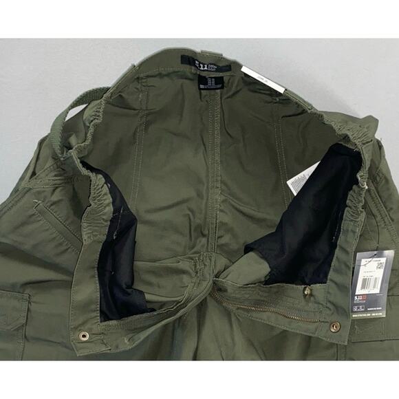 5.11 Tactical Canvas Taclite II Shorts in TDU Green. Men's Size 36, NWT! - Picture 3 of 5